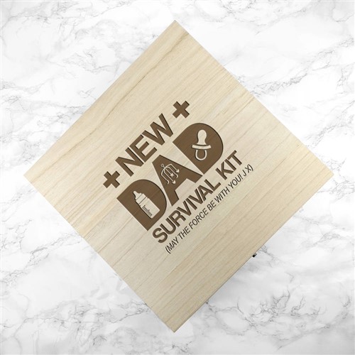 Fathers Day Gifts For First Time Dads - Personalized New Dad Survival Kit