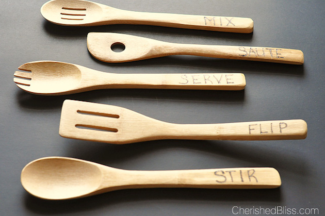 Homemade Gifts - Wooden Spoons