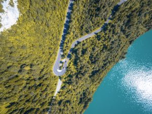 Drone-photography-for-beginners-drone-flying-over-road