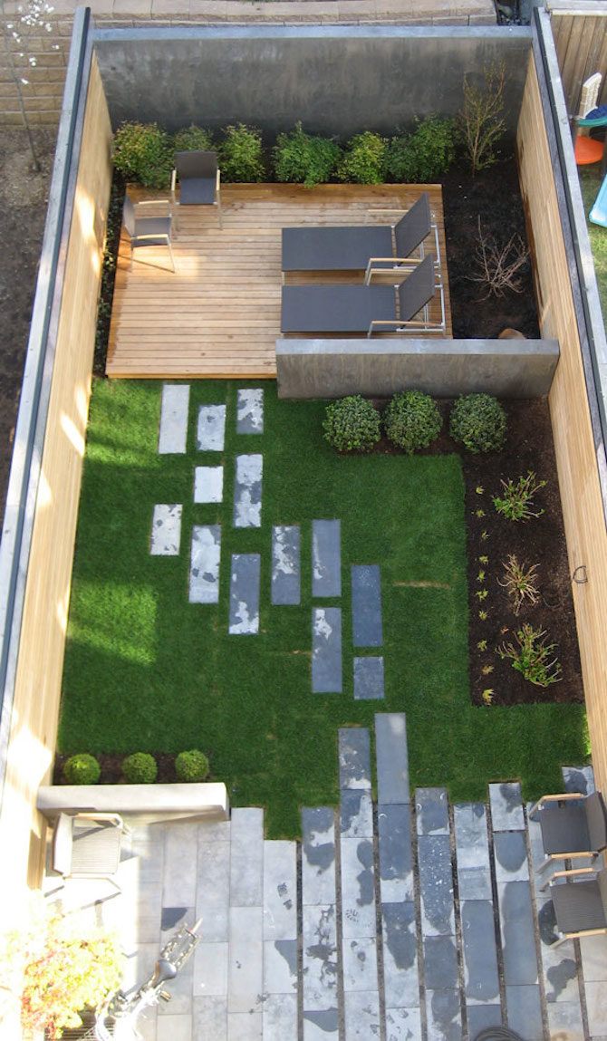 Modern Garden - Garden Deck