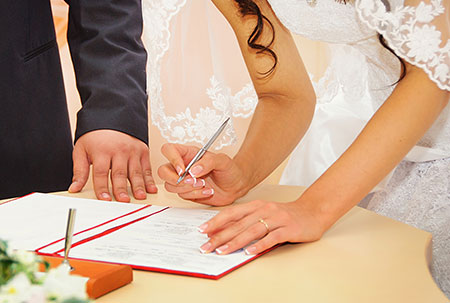 Wedding Planning Guide - Signing Certificate