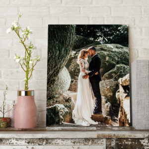 canvas prints wedding