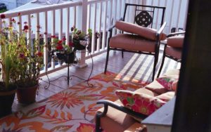 outdoor rug balcony