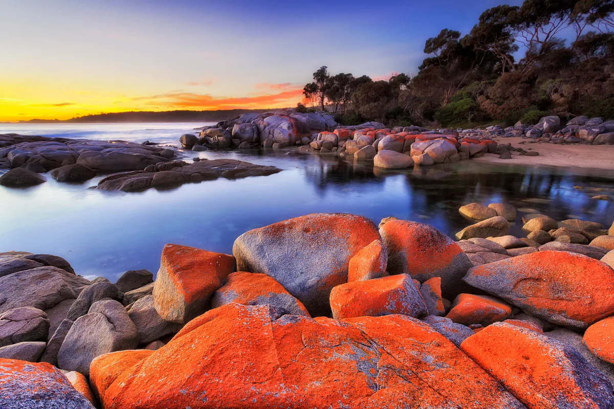 Binalong Bay and the Bay of Fires