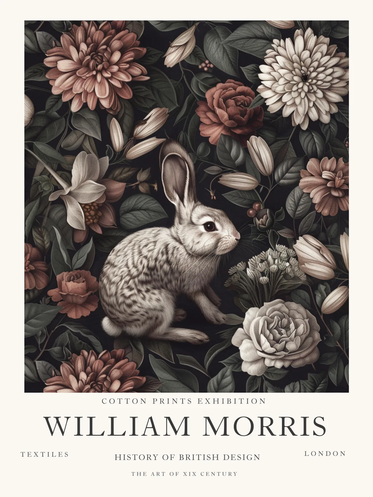 William Morris Inspired Animal Posters & Prints