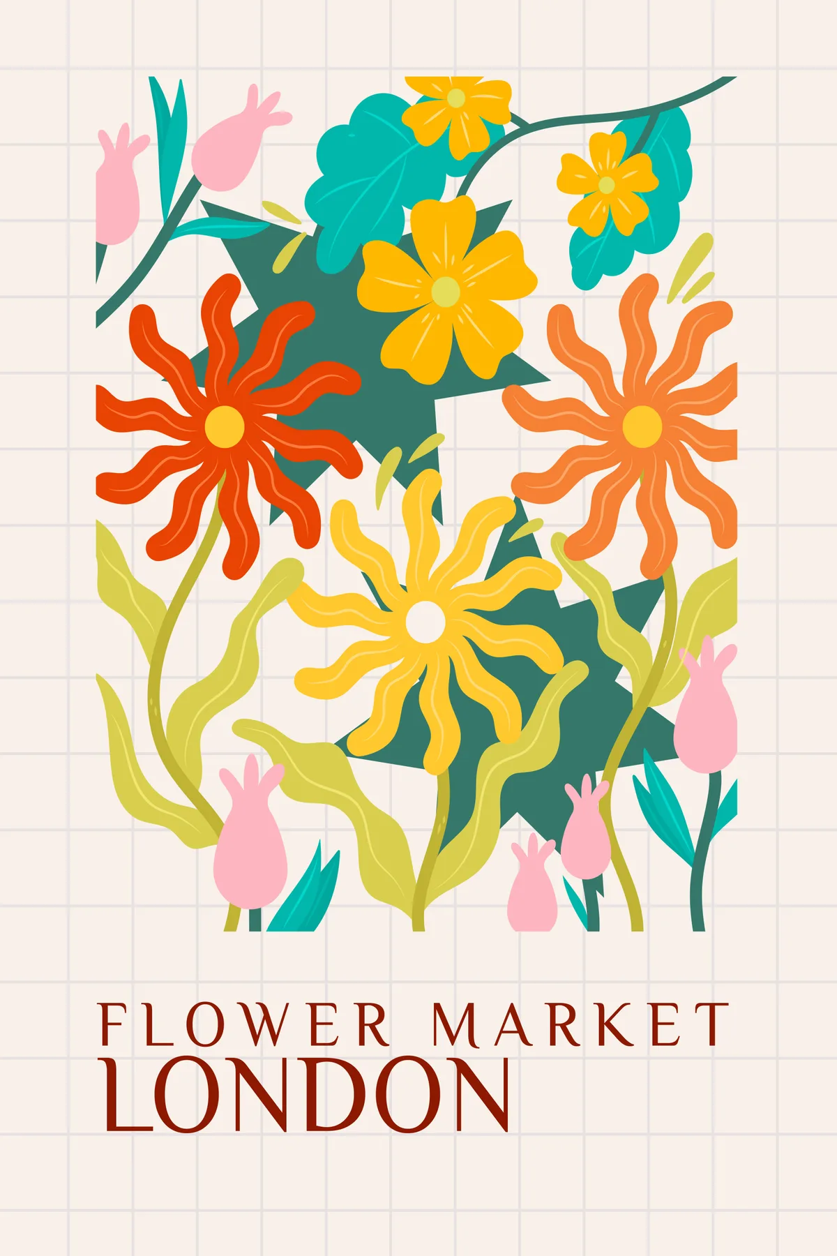 Flower Market Collection  A