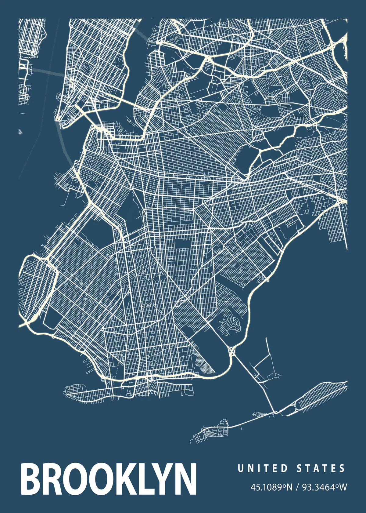 Blueprint City Maps