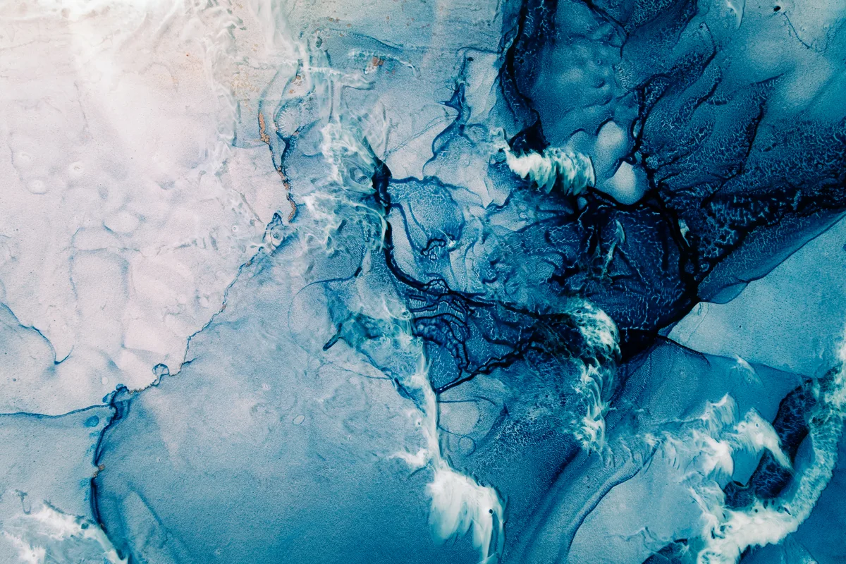Alcohol Ink Fluid Abstract Art