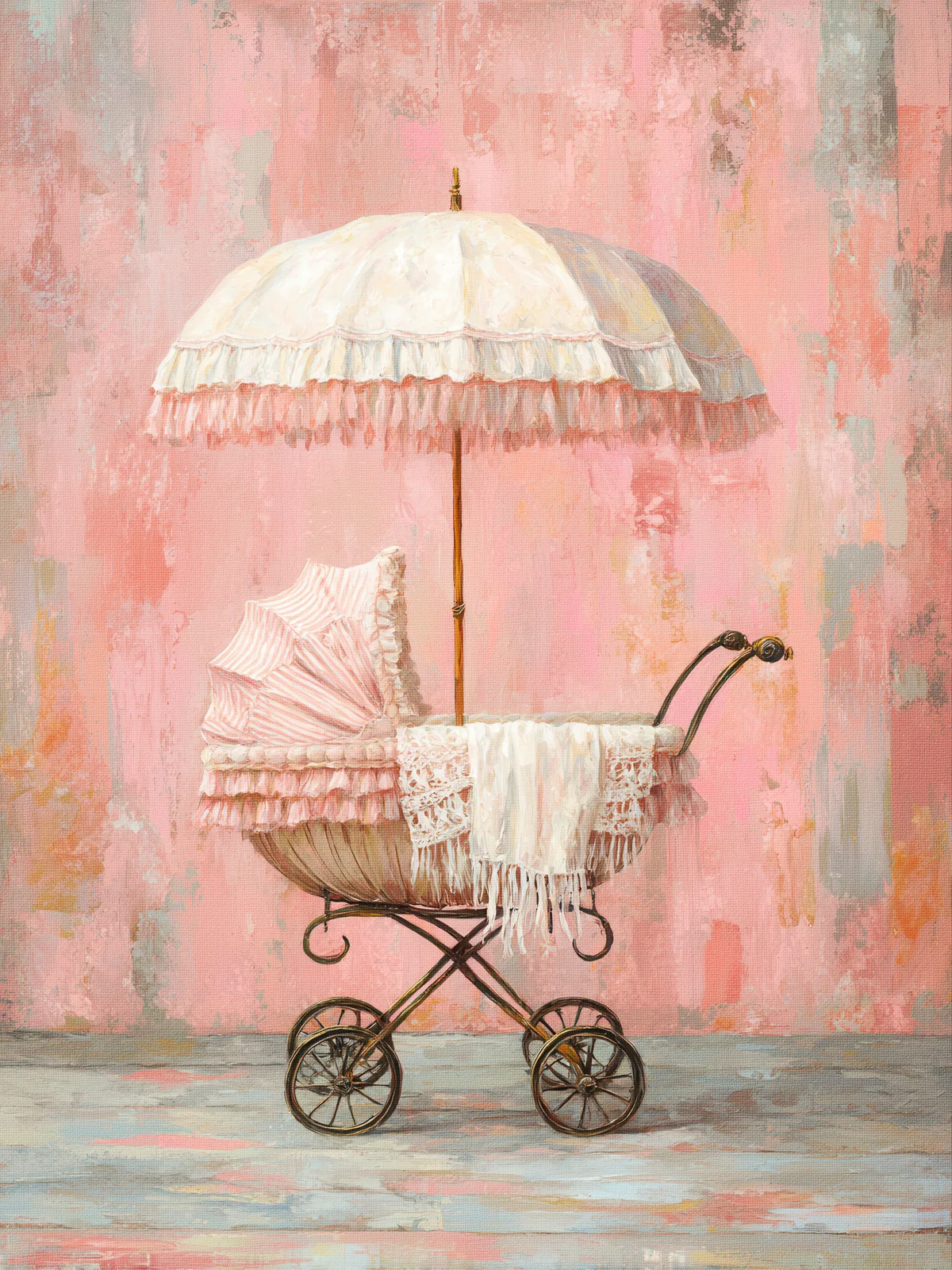 Shabby Chic Vintage Nursery