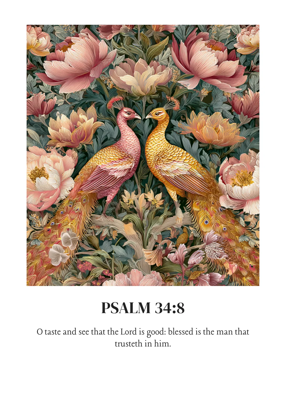 Bible Verses William Morris Christian Hymns