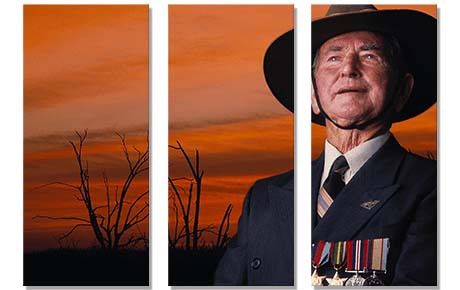 Birthday Present Ideas - Metal split image print