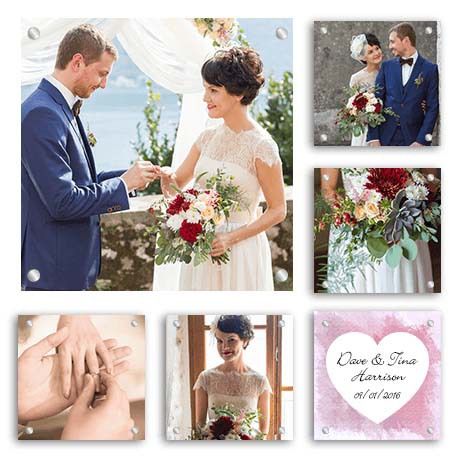Personalised Gifts - Wedding Canvas