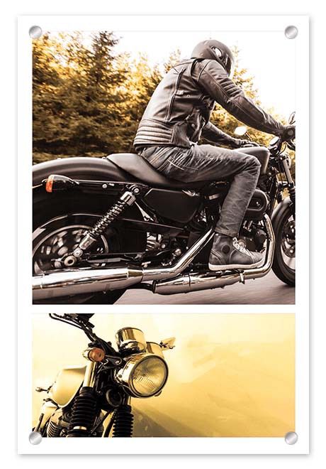 Acrylic Glass Prints - Collage Print